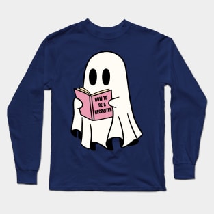 For Recruiters with a Sense of Humor - Ghost, Ghosting, BOO, funny Long Sleeve T-Shirt